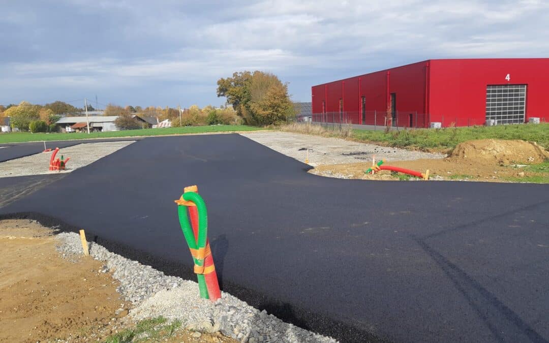 Plateforme stockage à Craon (53)